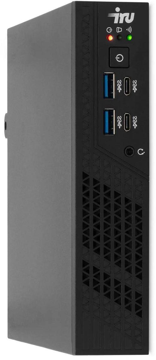 Неттоп iRU 310H6ITF,  Intel Core i5 12400,  DDR4 16ГБ, 512ГБ(SSD),  Intel UHD Graphics 730,  Windows 11 Pro,  черный [2031374]